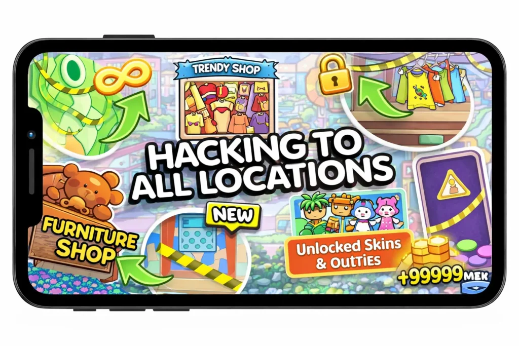 All locations unlocked