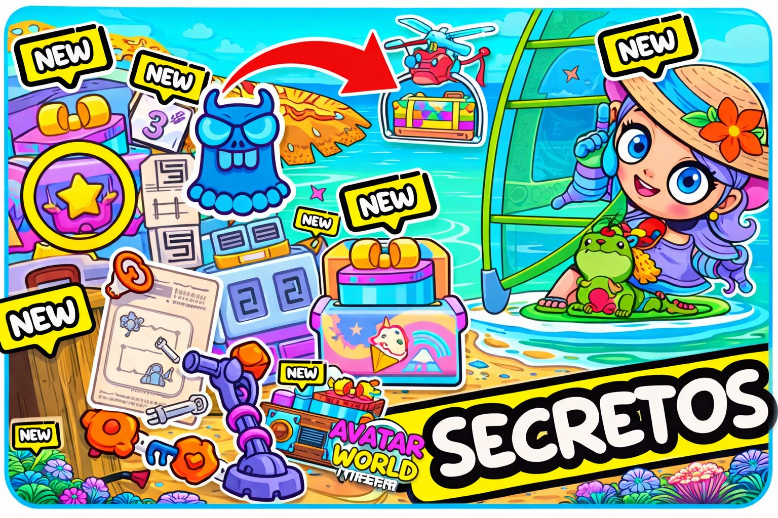 Avartar world secret cods