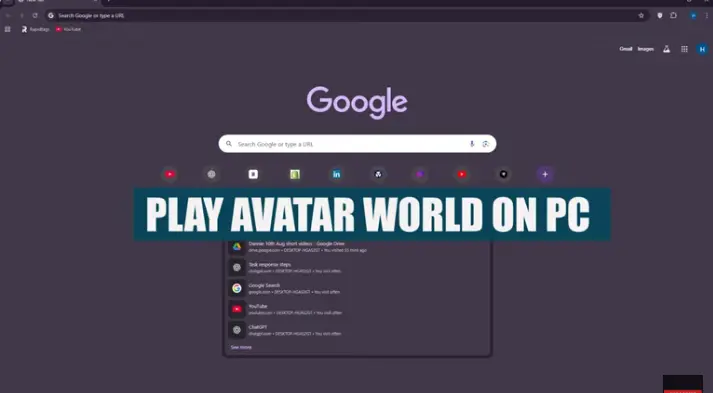 Play Avartar World on PC