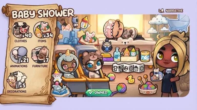 Avatar world baby shower