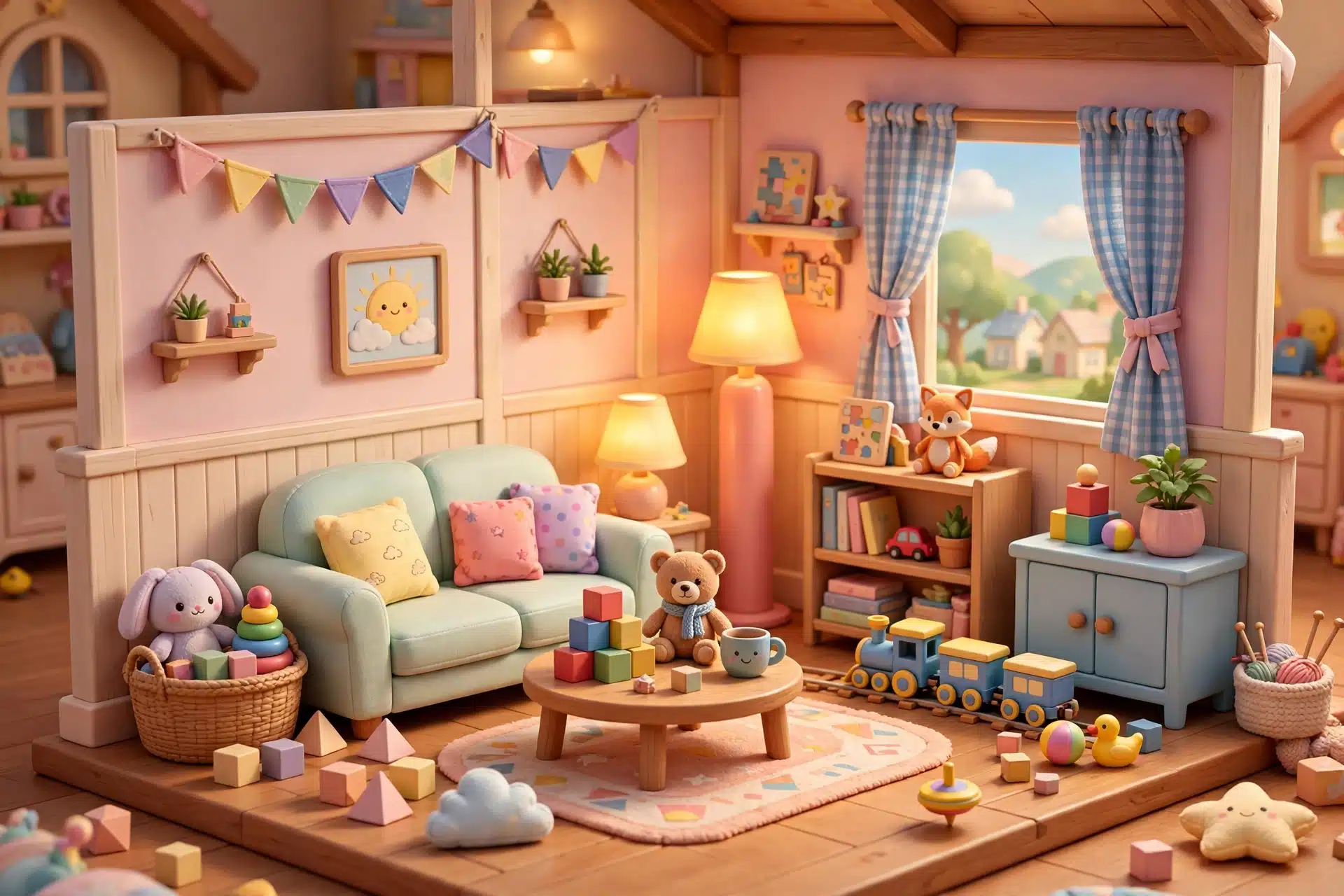 Avatar World APK 3 Decorated dream house living room