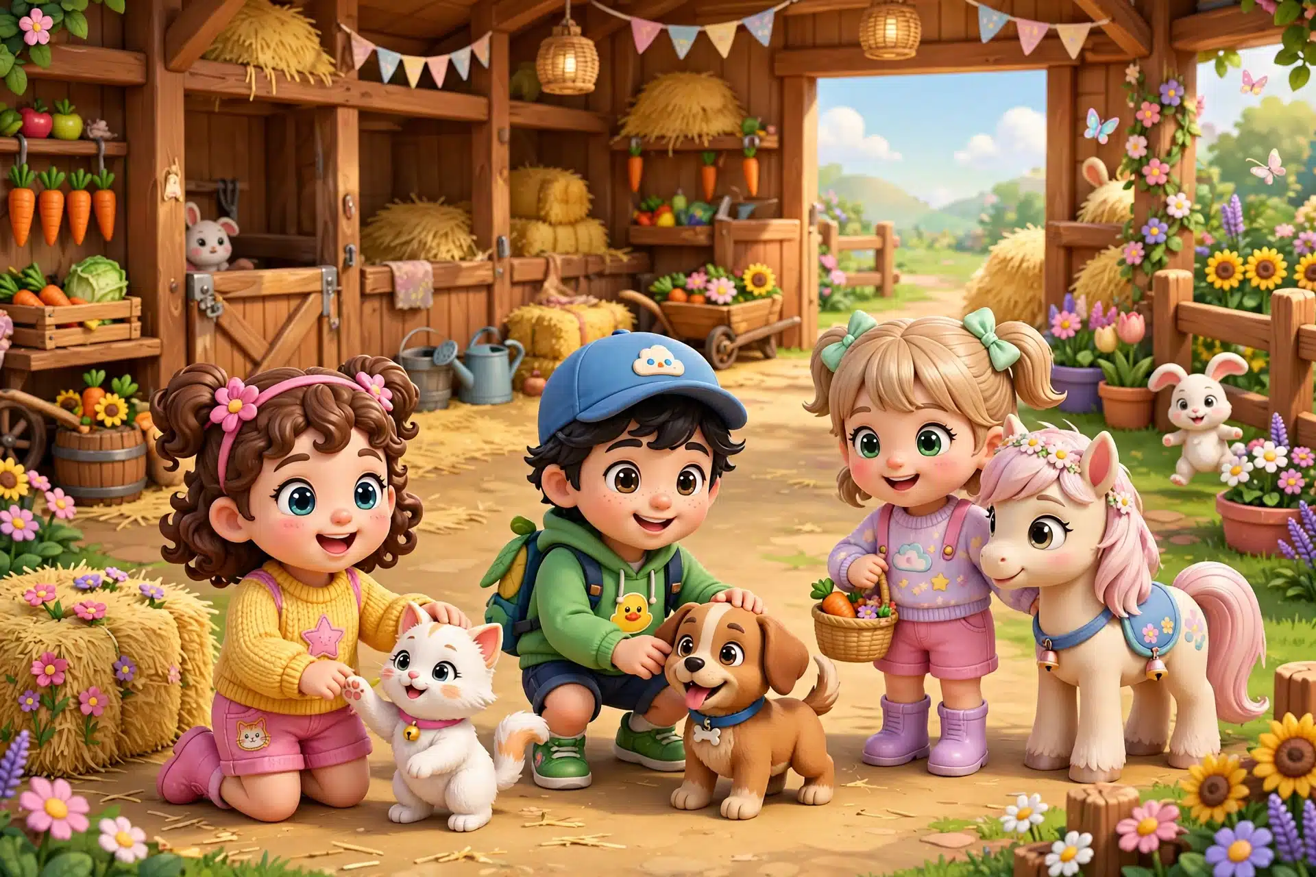 Avatar World APK 6 Pets and a horse at the stable